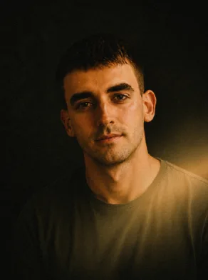 Portrait of Momcilo Mrkaic